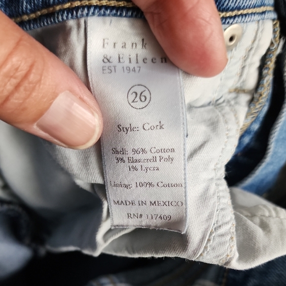 Frank & Eileen Cork Straight Leg Jeans – Everyday Blue Denim - Picture 10 of 10